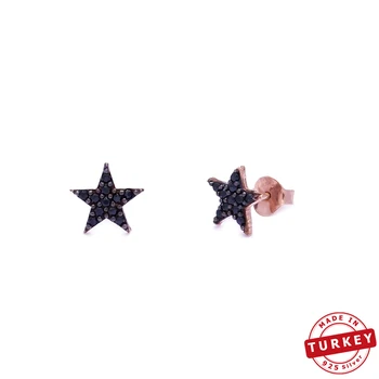 

Star Stud Design Earring Turkish Handmade 925 Sterling Silver SPENTA Stud Earrings