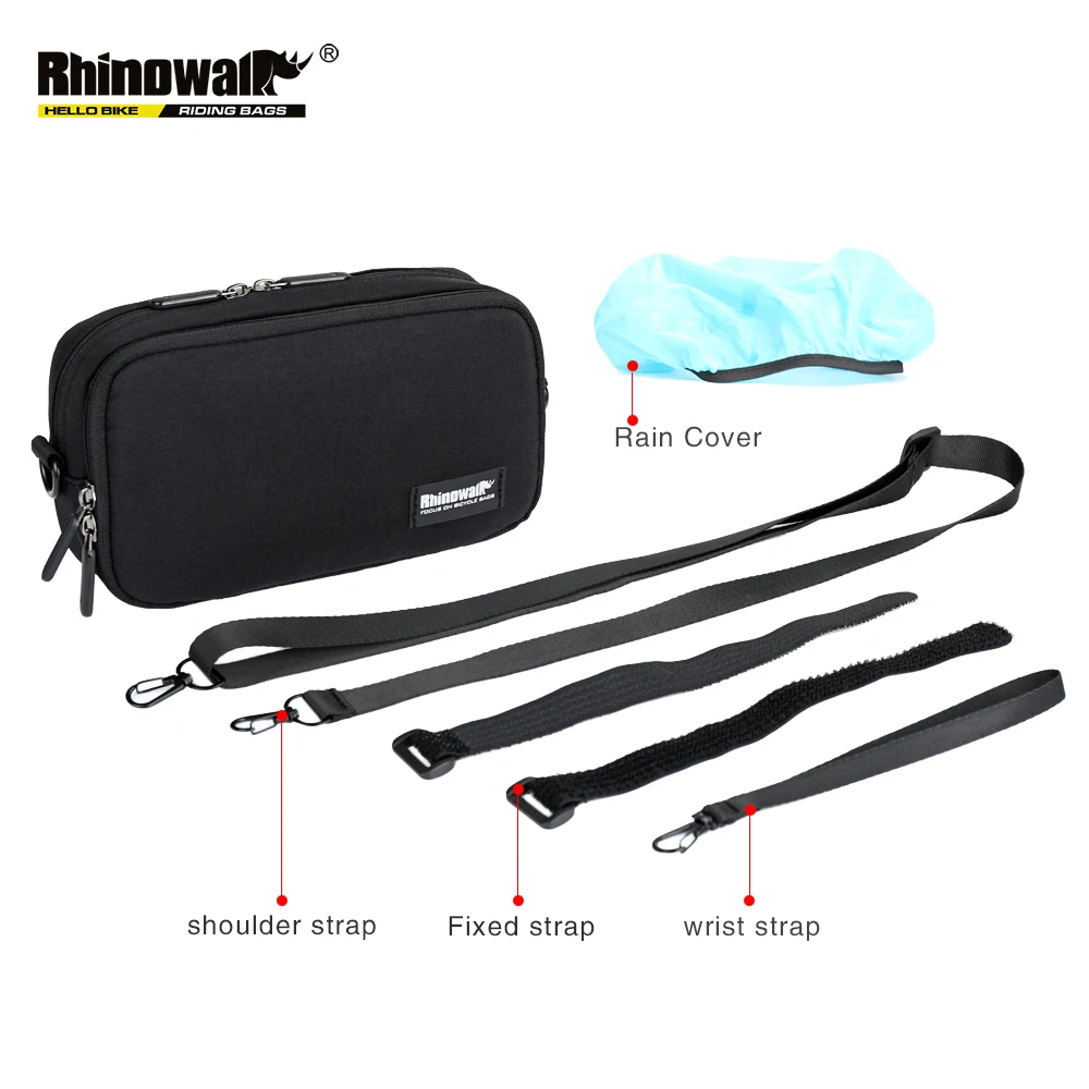 Rhinowalk многофункциональная рама для руля, велосипедная сумка для велосипеда, велосипедная Передняя сумка-корзинка, держатель для телефона на плечо для велосипеда b
