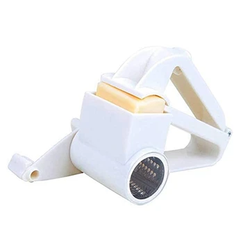 

Rotary Cheese Graters, Manual Handheld Cheese Cutter with Stainless Steel Drum