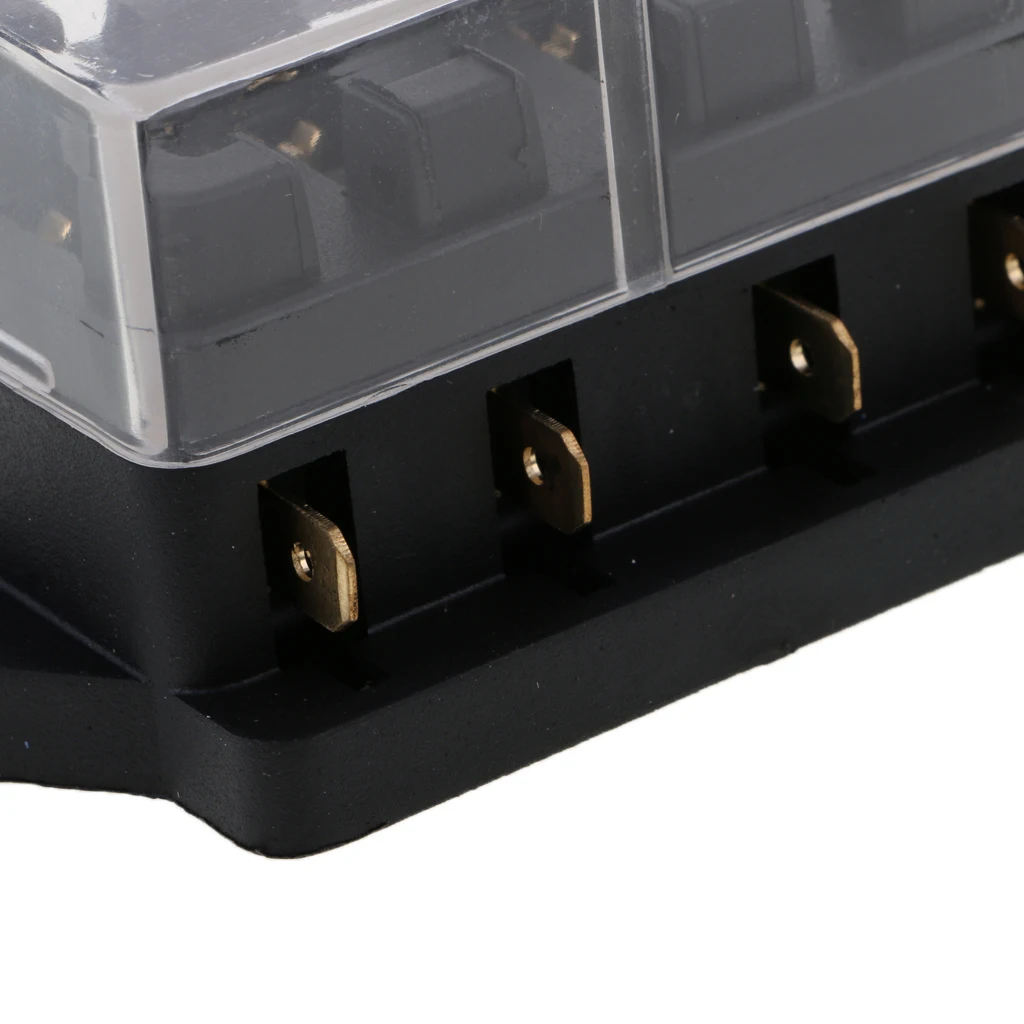 DC 12V 24V 32V Circuit ATC, ATO Blade Fuse Box Block Fuse Holder 4-Way