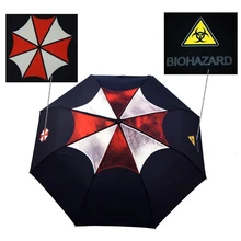 Biohazard Обитель зла, Umbrella корпорация Parapluie Rain men 3 складные ручные Paraguas Hombre новинки