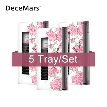 

5 Cases/Lot False 1'S Blossom Lashes Eyelash Extension Bloom 3D Mink Magnetic Camellia