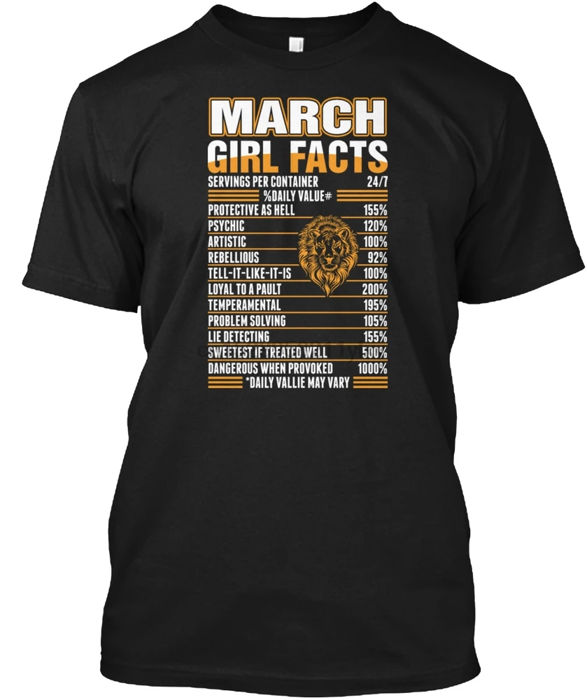 Мужская футболка march girl facts leo футболки женская | одежда