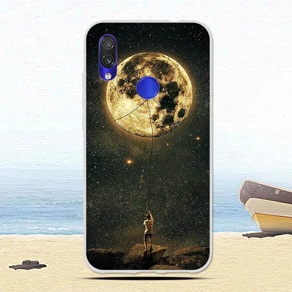 Чехол для Xiaomi mi Red mi 7, мягкий силиконовый чехол из ТПУ для Red mi 7, мультяшный милый рисунок собаки, защитный корпус для телефона чехол s Fundas Coque