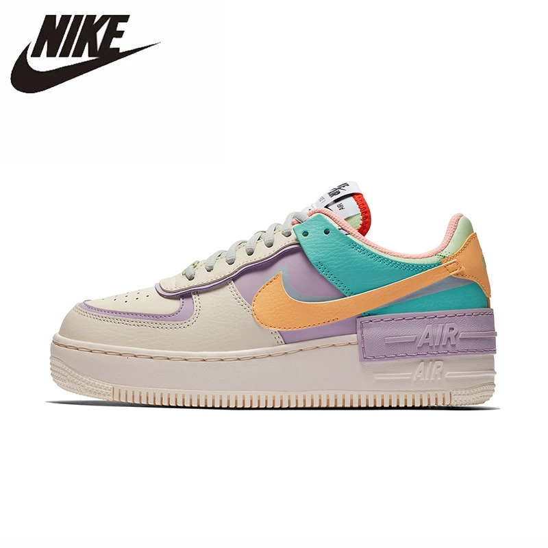 Nike Air Force 1 оригинал Новое поступление Женская обувь для скейтбординга Comforbale