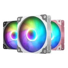 

VETROO 120mm Cooling Fan RGB Motherboard Sync Adjustable Speed Adjust LED Ultra Silent PC Computer Cooling ARGB Case Fans