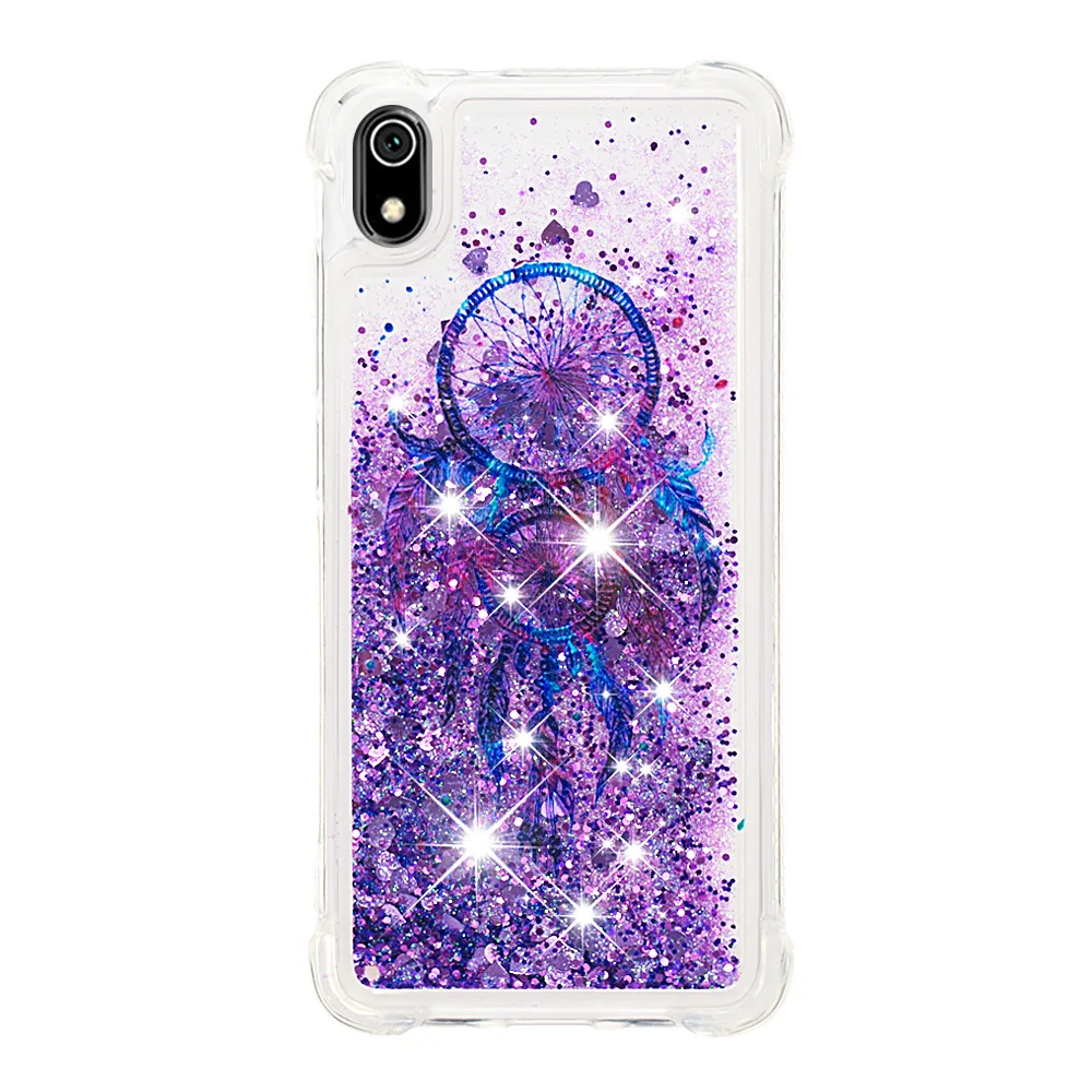 Чехол с сияющими блестками Xiaomi Redmi 7A Мягкий ТПУ чехол Funda Xiomi Redmi 7A жидкий силиконовый защитный чехол xaomi Redmi 7A Redmi7a мягкий чехол