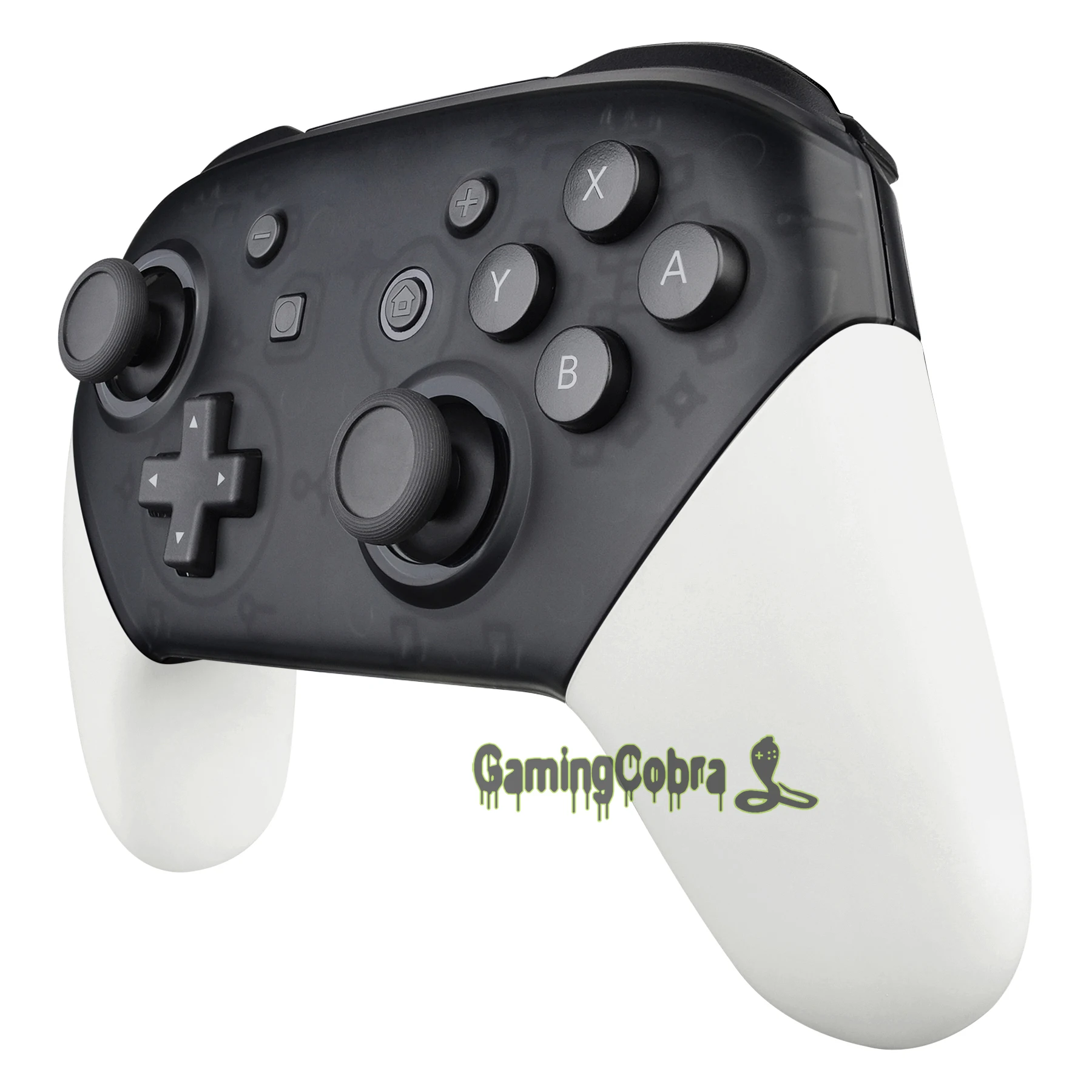 Мягкий сенсорный белый сменный корпус ручки для контроллера nintendo Switch Pro