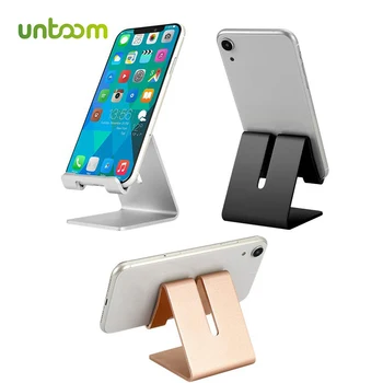 

Untoom Mobile Phone Holder Stand for iPhone Xs Max X 8 7 6 Plus Universal Aluminium Alloy Tablet Phone Desk Stand for Samsung S9