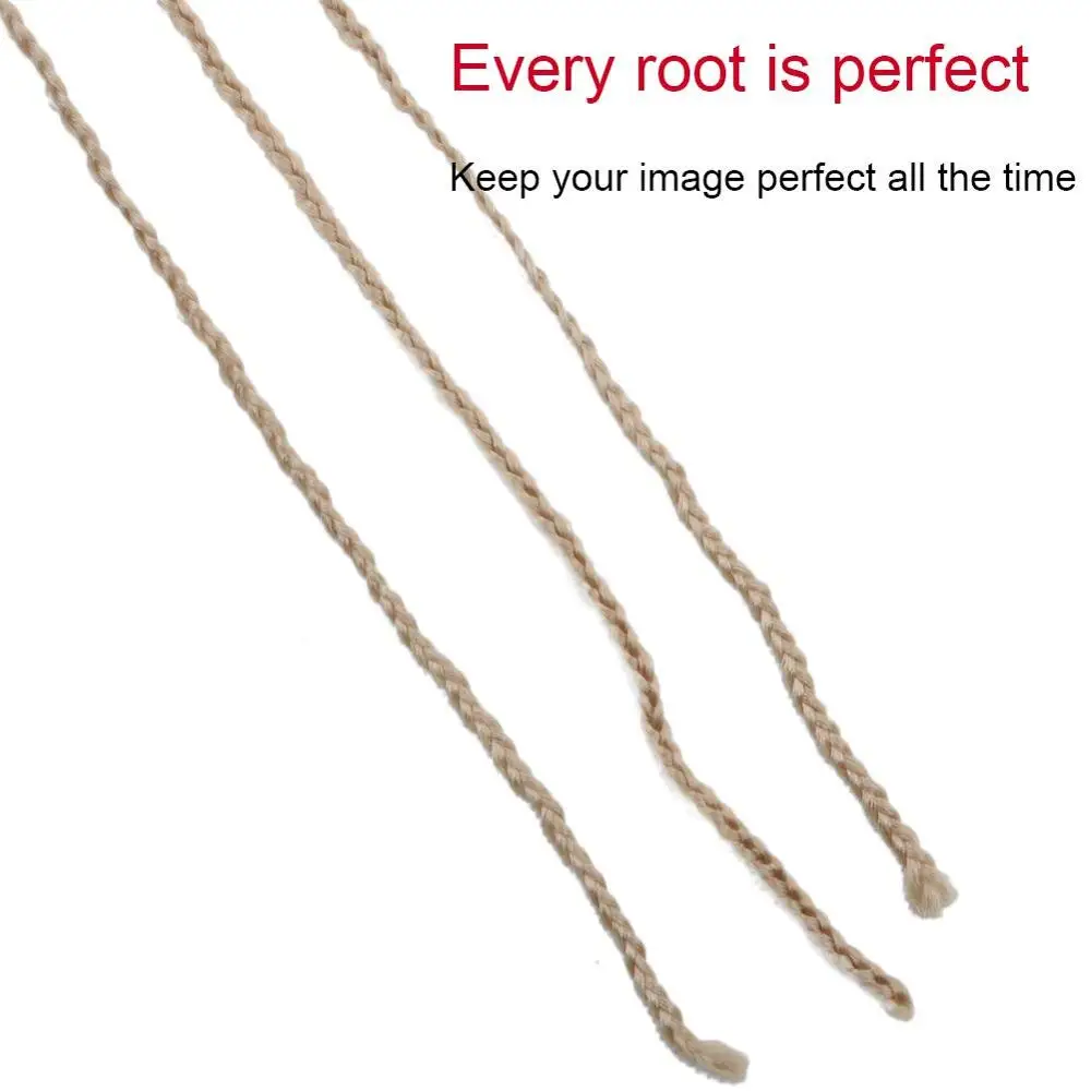 Zizi Braids Crochet Box Braids Synthetic Braiding Hair Extensions Blonde Balck Grey Red Pink Blue Purple For Women