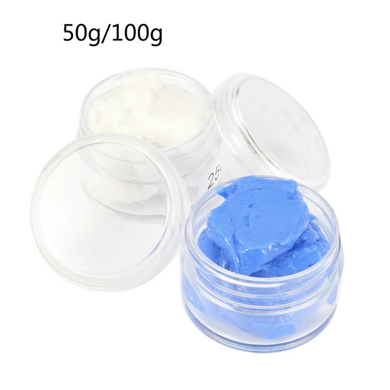 Molde masilla de silicona RTV, 50g/100g, seguro para alimentos, Sugarcraft para dentales, suelo de goma|Céramica y herramientas| - AliExpress