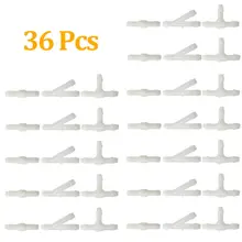 

36pcs/set Car Windshield Wiper Tube T/Y/I Type Splitter Windshield Washer Hose Connector Replacement Accessories