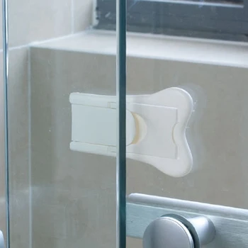 

Multifunctional Children Window Lock Safety Sliding Door Protection Lock Child Safety Care Lock 2pcs