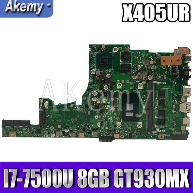 $US $300.80  Akemy X405UR For ASUS X405U X405UN X405UR X405URR X405URP X405UQ X405UF Laotop Mainboard X405UR Mot