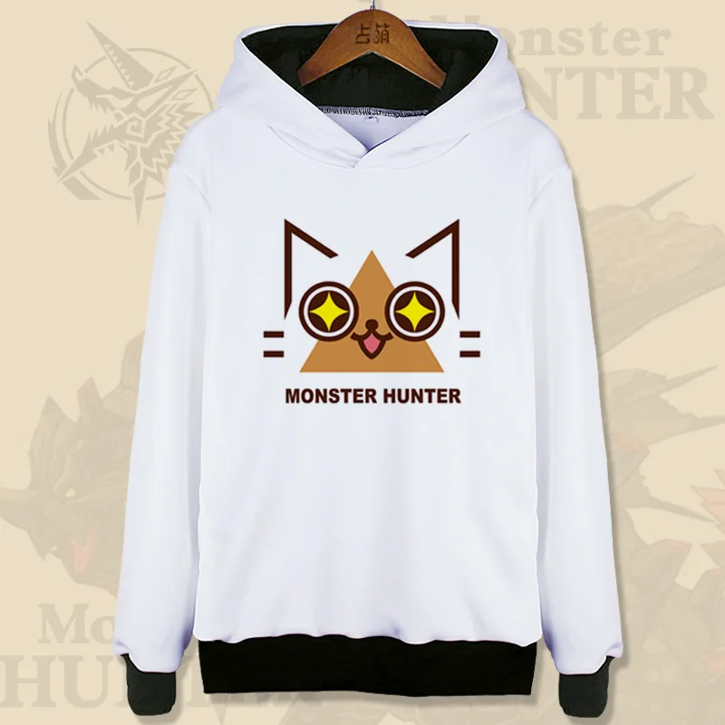 Monster Hunter Yiankutku Plesioth толстовка с капюшоном, костюм для косплея, модная куртка с капюшоном с героями мультфильмов, школьная форма для студентов