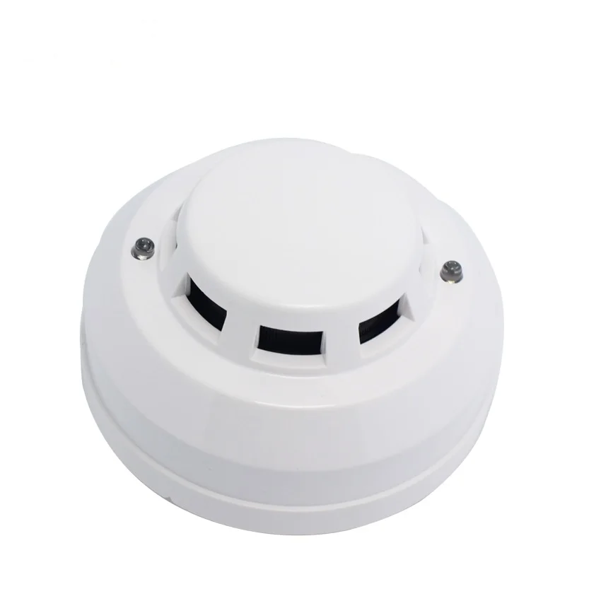 

12V DC wired smoke detector optoelectirc sensor use to check fire or anti something burning connect to wired zone