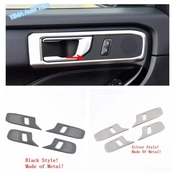 

Lapetus Inner Car Door Pull Doorknob Handle Hand-clasping Bowl Cover Trim Stainless Steel Fit For Ford Explorer 2020 2021