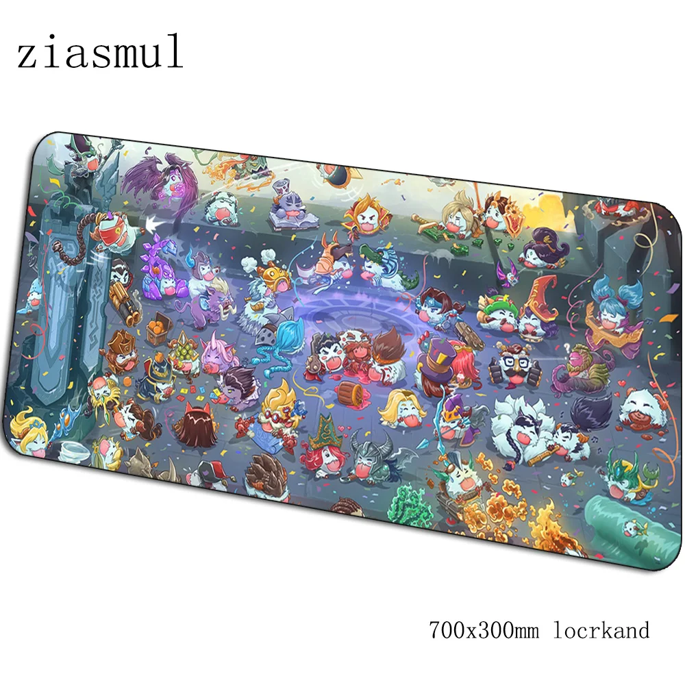 Teemo коврик для мыши 70x30 см, игровой коврик для мыши, гелевый офисный коврик, Настольный коврик, подгонянный коврик для мыши, игры, pc gamer, коврики - Цвет: pattern 10