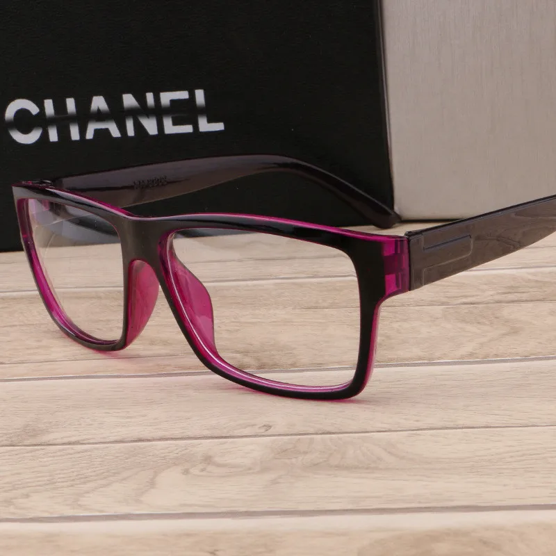 TTLIFE поликарбонатные плоские зеркальные очки для офиса, женские белые оправы с воротником для объектива, мужские очки yjh0335 - Цвет оправы: YJHH033500011