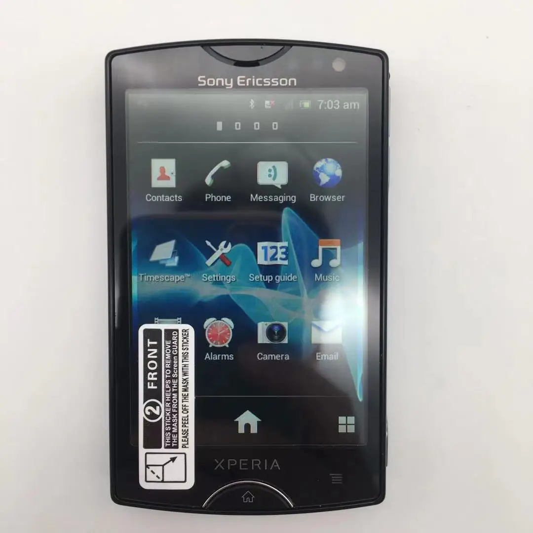 Оригинальный разблокированный телефон Sony Ericsson Xperia mini ST15,  Восстановленный телефон с разблокированным экраном, ST15i, 3G, Wi-Fi, GPS,  ...