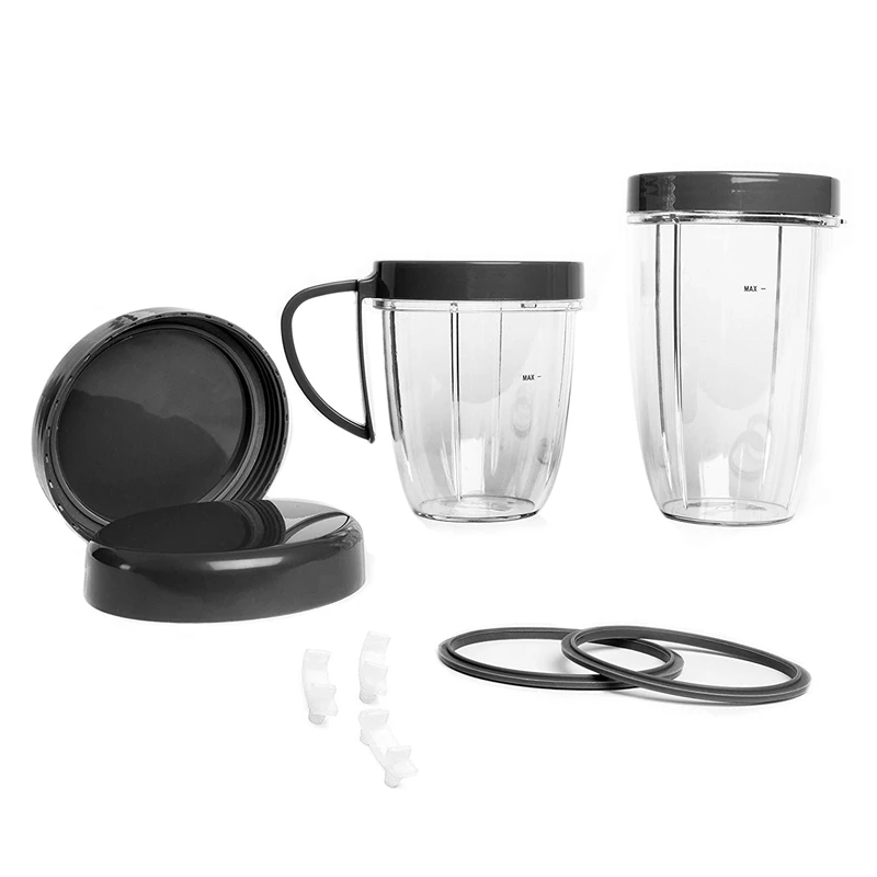 

Premium Accessory Kit , Cup and resealable Lid and Gasket and Shock Pad and Jar Ring, Spare Replacement Part kit, 11-Piece Set R