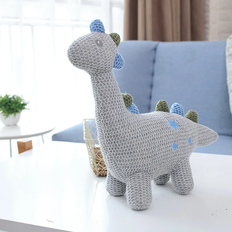 Koodykids Вязаная Мягкая игрушка кролик вязаная кукла слон плюшевая игрушка мальчик девочка дети Спящая кукла Детская комната Декор кукла для маленького мальчика