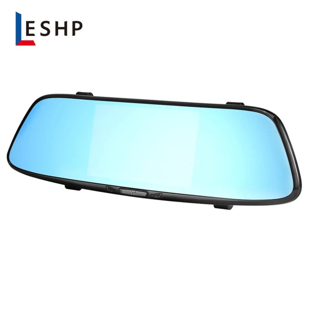 LESHP F3 HD Car DVR Dual Lens 5.0 Inch 170 Car Camera Car Video Recorder for Vehicles Front and Rear DVR Support 32GB