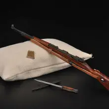 Вторая мировая война, немецкая винтовка 98K+ штык+ зажим, металл, твердая древесина, может быть разложен, Военные Вентиляторы коллекционные вещи, сувениры