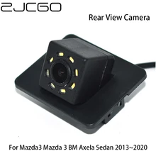 ZJCGO HD CCD Автомобильная камера заднего вида для парковки ночного видения Водонепроницаемая камера для Mazda 3 BM Axela Sedan 2013