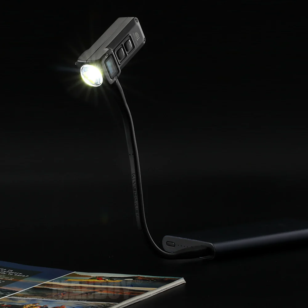 Гибкий зарядный кабель NITECORE UStand с USB на Micro для TUP TIP THUMB TINI LA30 LR10 LR50 HC65 F4 без
