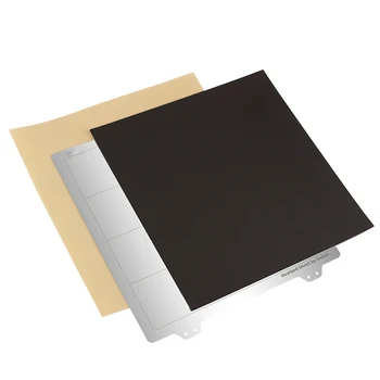 

Office PEI Accessories Square Surface 3D Printer Part Set Magnetic Base Durable Build Flexible Plate Stainless Steel Platforms