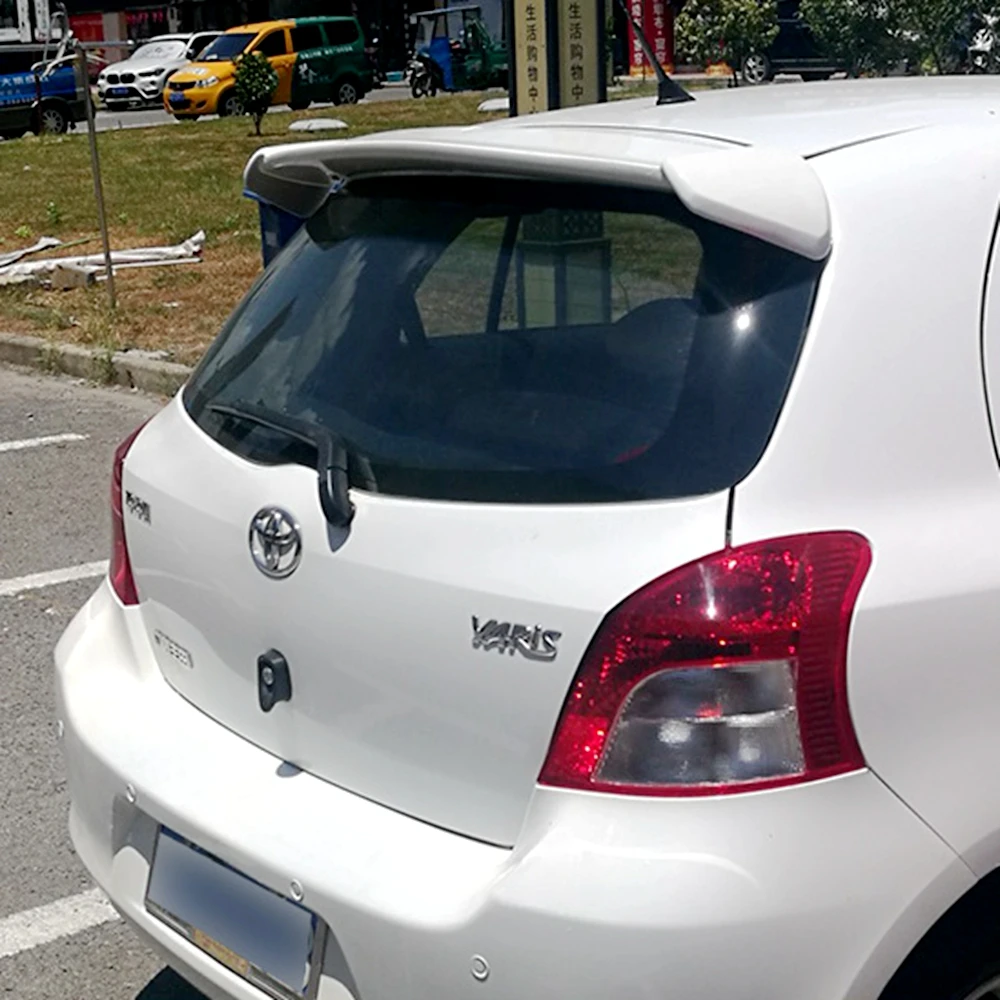 Неокрашенный спойлер из АБС пластика для Toyota Yaris 2008 2009 2010 2011 2012 2013|Спойлеры и