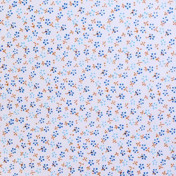 10. blue . flower 5 шт.* Самоклеющаяся ткань Скрапбукинг швейная художественная наклейка бумажные узоры Кантри стиль точка DIY Подарочное украшение - Цвет: 10. blue . flower