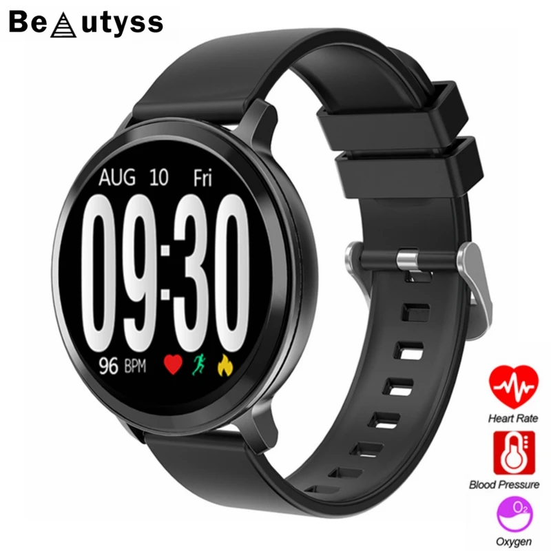 

Beautyss S8 Smart Bracelet Fitness Tracker Heart Rate Step Sleep Monitoring Waterproof Call Information Reminder Sports Watch