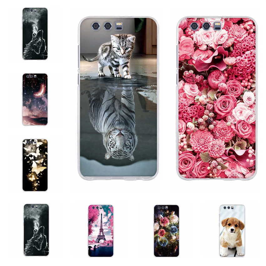 

Soft TPU Case For Huawei Honor 9 STF-L09 STF-AL00 STF-AL10 STF-TL10 Silicone Back Phone Cover For Huawei Honor9 Print Shells Bag