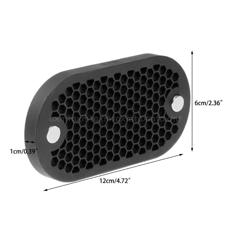 Мини Черный Магнитный силиконовый чехол с сотовой сеткой рассеиватель Отражатель для Selens Flash Speedlight наборы N08 19 Прямая поставка