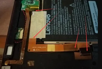 

For Lenovo Tab 2 A10-30 YT3-X30 X30F TB2-X30F tb2-x30l a6500 Lcd Cable connected FPC Flex cable from LCD to Motherboard