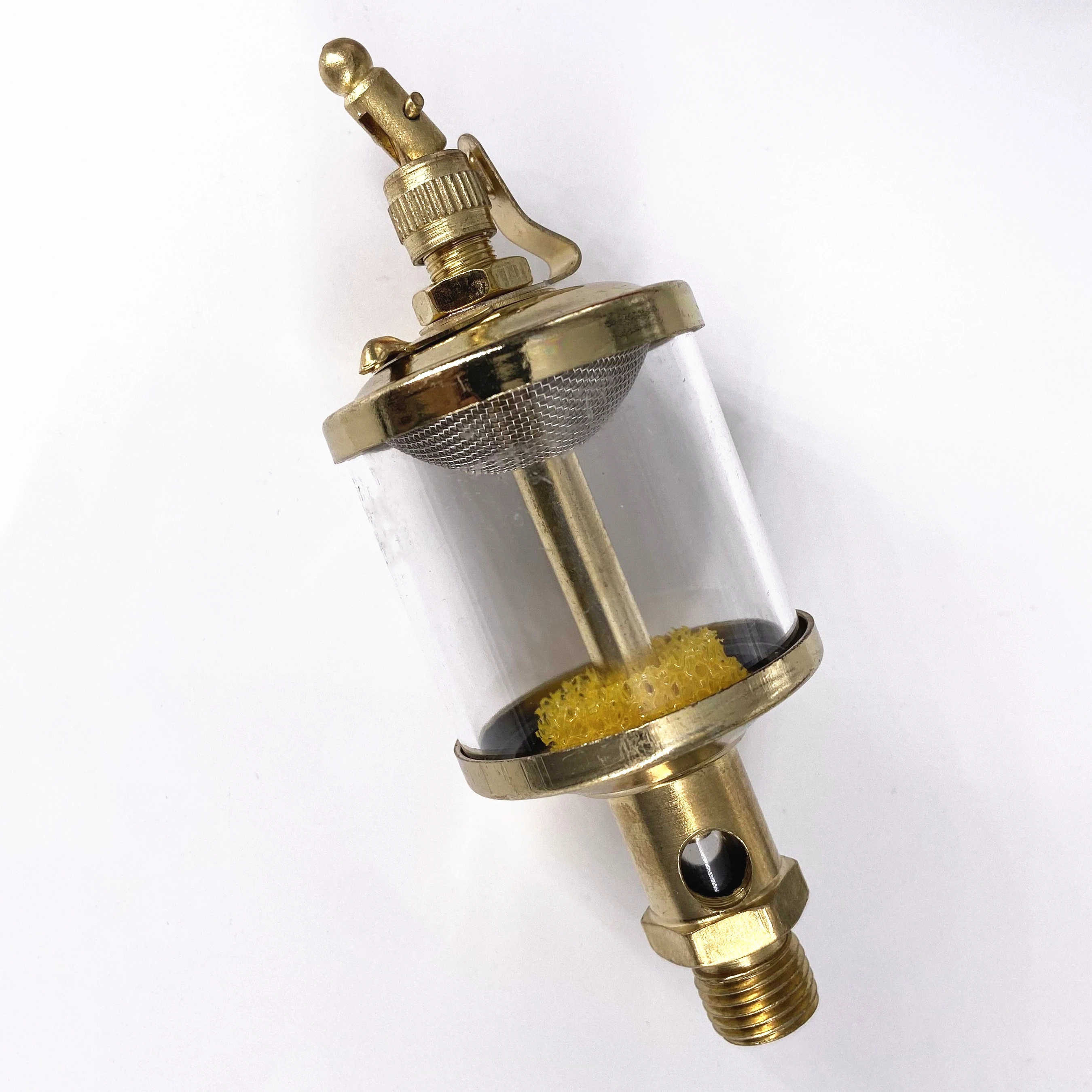 1/8" 1/4" 3/8" Bsp Male Thread Needle Valve Type Oil Cup Machine Tool