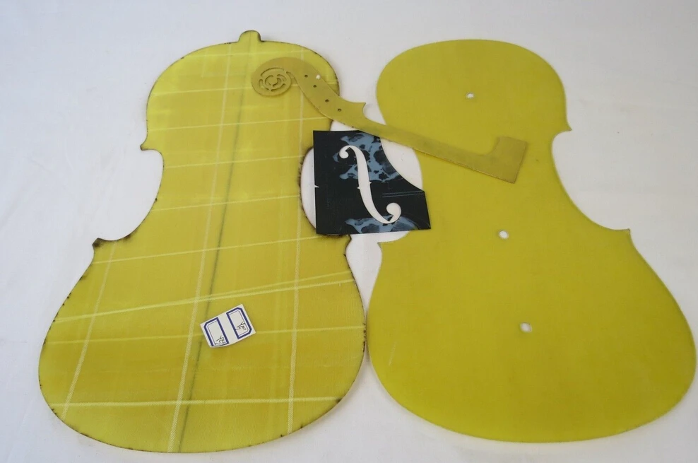 

Strad Style 4/4 violin (neck / F hole)templet and Mold/Mold templet