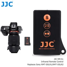 Jjc RMT-DSLR1 RMT-DSLR2 ir controle remoto sem fio controlador de gravação vídeo para sony a7siii a7iii a7riii iv a6400 a7r a7ii a99