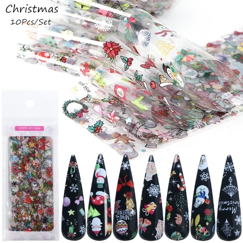 10pcs/set Christmas Star Sticker | Красота и здоровье