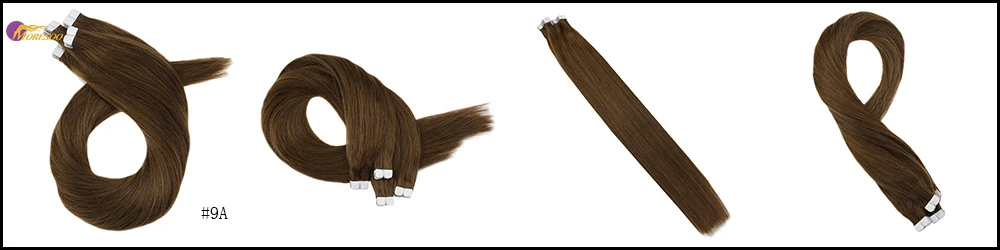Moresoo Mini Remy лента для наращивания волос настоящие бразильские человеческие волосы на ленте для наращивания волос 10 шт. 20 г