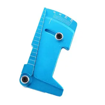 

Durable RC Adjustable Ruler Multi-function Angle Balance Ruler Adjustable Ruler Measure Tool for 1/10 On-Road RC Car