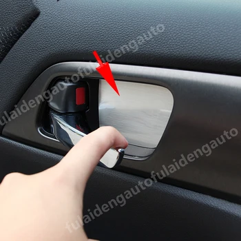 

4pcs For Honda Accord 2014-2017 Car Interior Door Handle Cover Door Bowl Sticker trim Car Styling Accessories