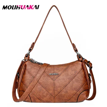 

Hot Leather Luxury Handbags Women Bags Designer Handbags High Quality Crossbody Bags For Women Shoulder Messenger Bag Sac A Main
