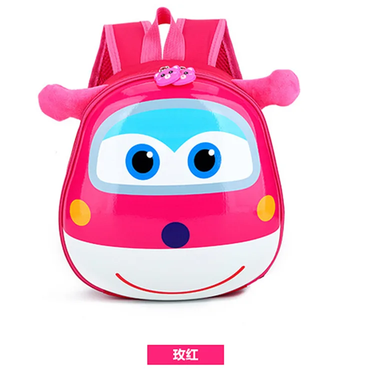 NEW Anime Super Wings knapsack Model Mini Planes Bag Transformation Airplane Robot Action Figures superwings toys for children