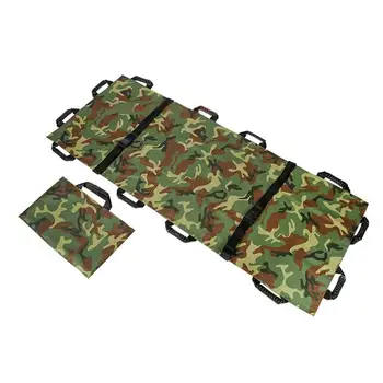 

Soft Emergency Folding Stretcher Bed Household Medical Stretcher Safety Belt FOR FIRST AID SUPPLY