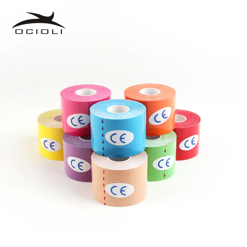 

5cm*5m sports elastic self-adhesive bandages muscle support relieves sore skiing anti-freeze stickers