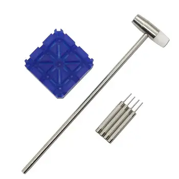 

HobbyLane Watch Band Bracelet Link Repair Remover Tool 0.8MM Hammer Punch Pins Strap Holder