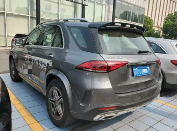 Для нового benz GLE SUV спойлер GLE350 крыша настоящий спойлер багажника ABS материал и углеродное волокно цветной лак спойлер год